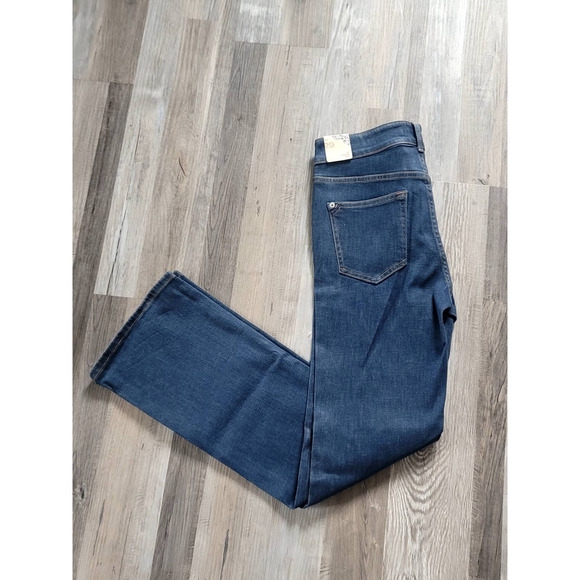 Anthropologie Pilcro Coated Demilune Jeans - New 28 Waist - Picture 8 of 8